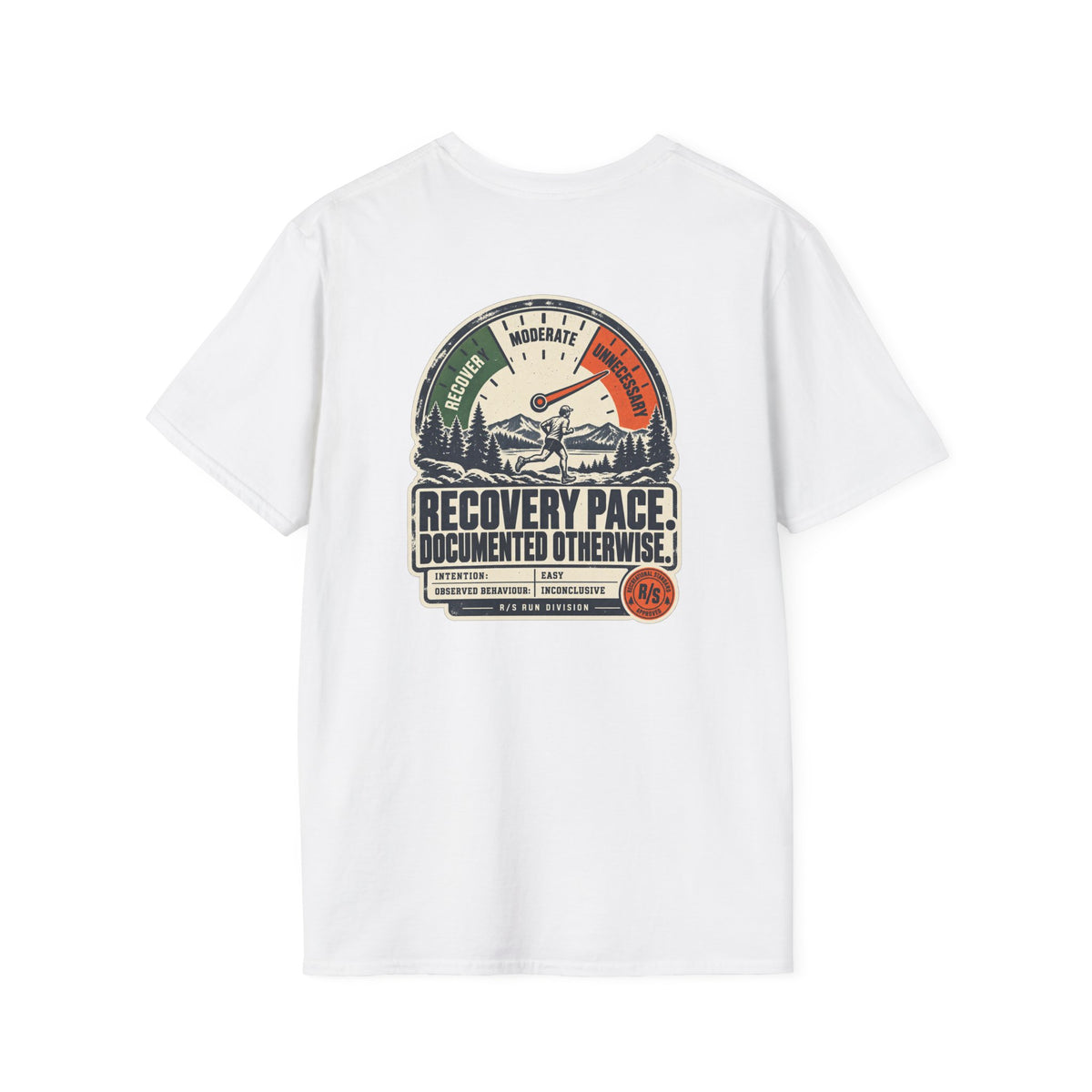 Run Division - Run Recovery essential T-Shirt — Funny Retro Casual Tee
