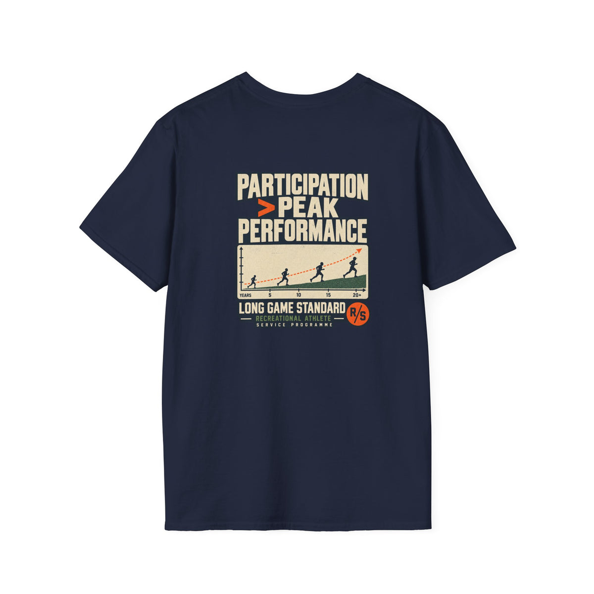 Run Division - Peak Performance T-Shirt — Funny Retro Casual Tee