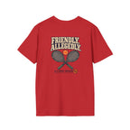 Court Division - Friendly Game. Allegedly T-Shirt — Funny Retro Casual Tee