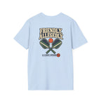 Court Division - Pickle ball - Friendly - Allegedly T-Shirt — Funny Retro Casual Tee