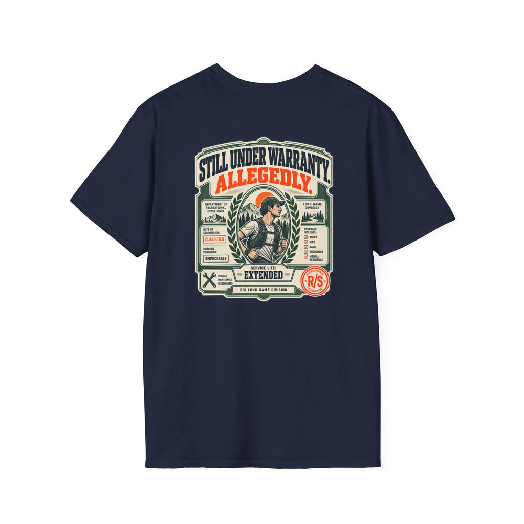 Run Division - Body still working T-Shirt — Funny Retro Casual Tee