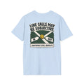 Court Division - Line calls may be subjective T-Shirt — Funny Retro Casual Tee
