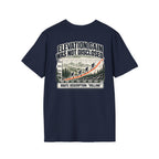 Trail Division -Elevation Gain was not disclosed T-Shirt — Funny Retro Casual Tee