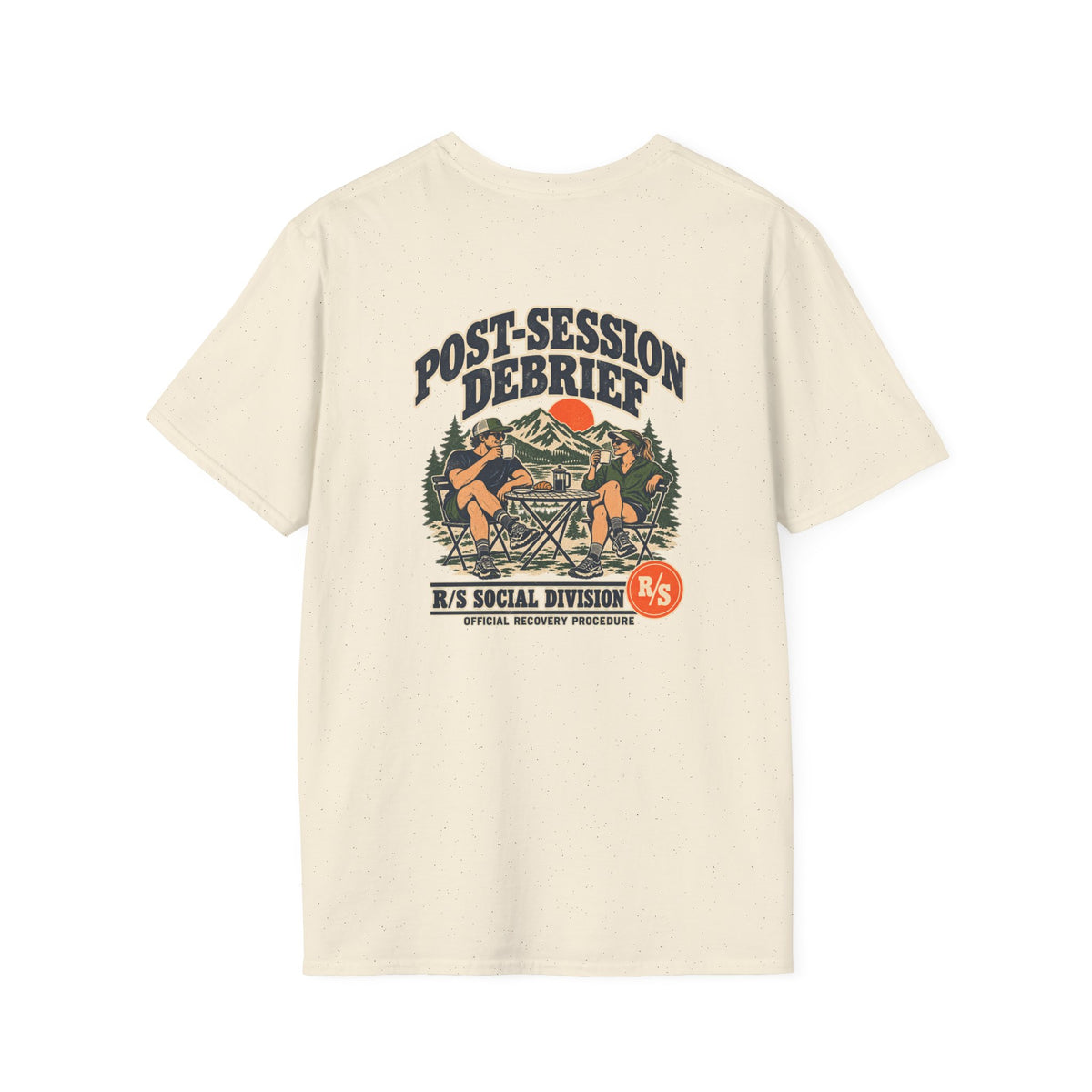 Social Division - Post session Debrief T-Shirt — Funny Retro Casual Tee