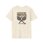 Court Division - Friendly Game. Allegedly T-Shirt — Funny Retro Casual Tee
