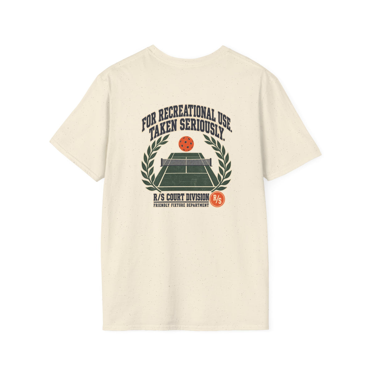 Court Division - For recreational use - Taken seriously T-Shirt — Funny Retro Casual Tee