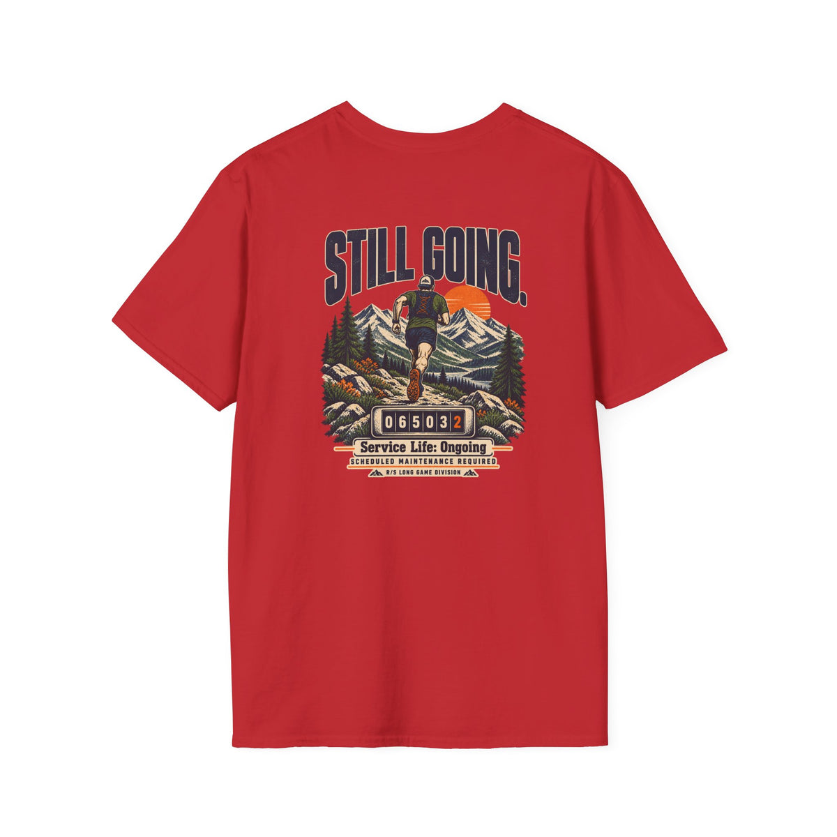 Run Division - Still going T-Shirt — Funny Retro Casual Tee
