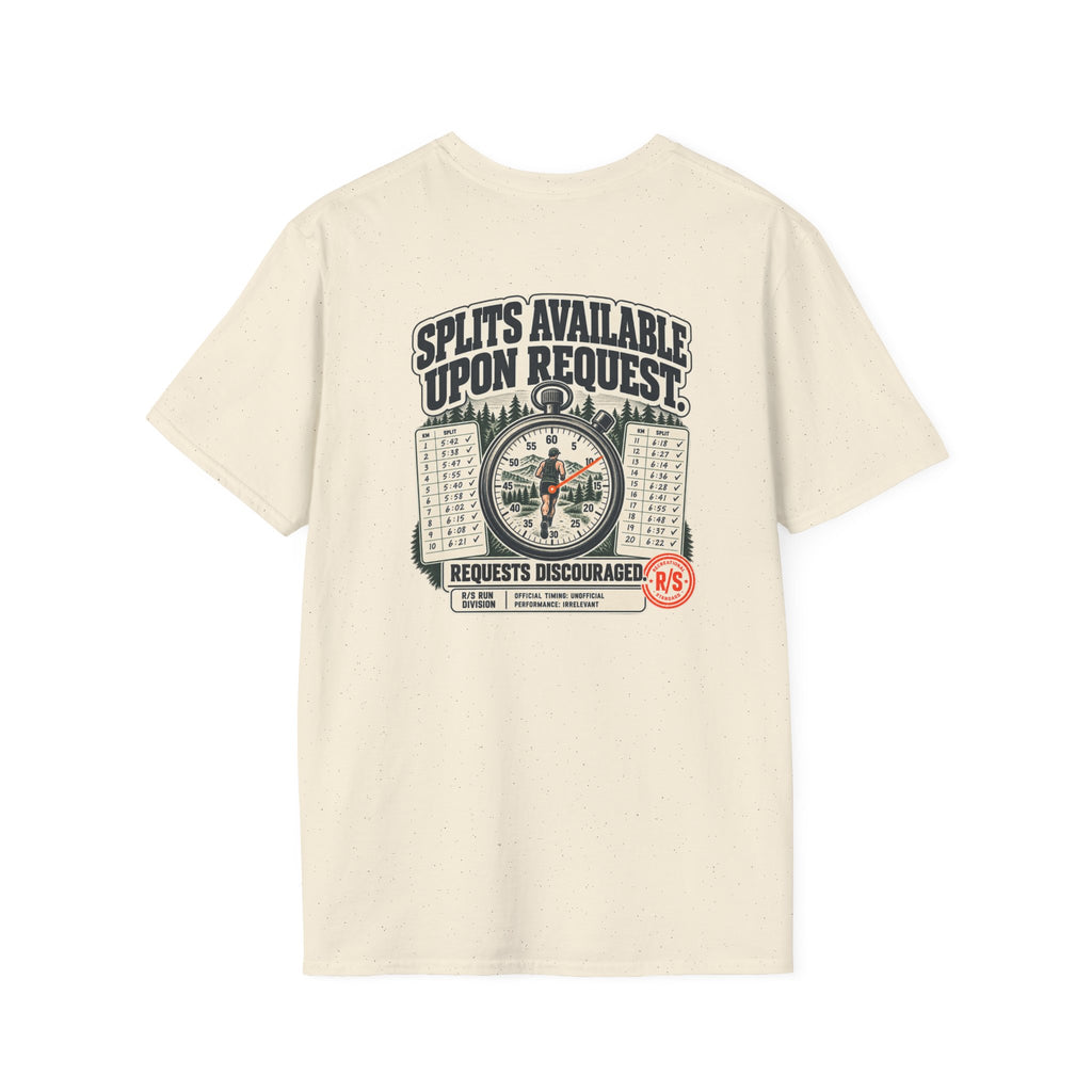 Run Division - Splits available upon request T-Shirt — Funny Retro Casual Tee