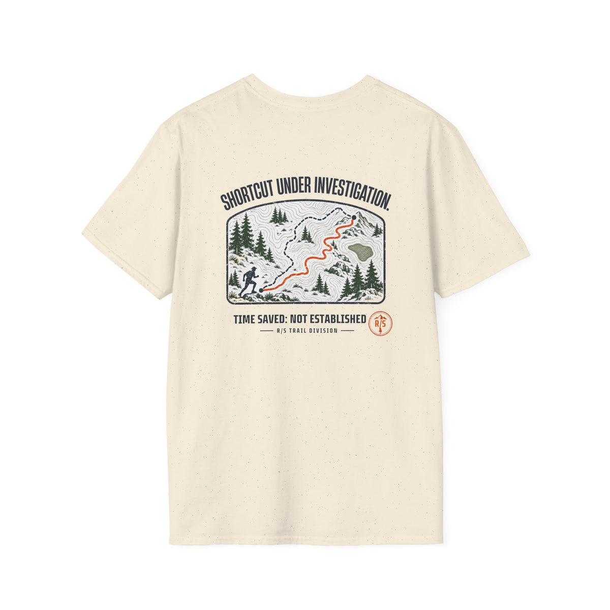 Trail Division - Shortcut under investigation T-Shirt — Funny Retro Casual Tee