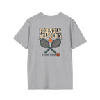 Court Division - Friendly Game. Allegedly T-Shirt — Funny Retro Casual Tee