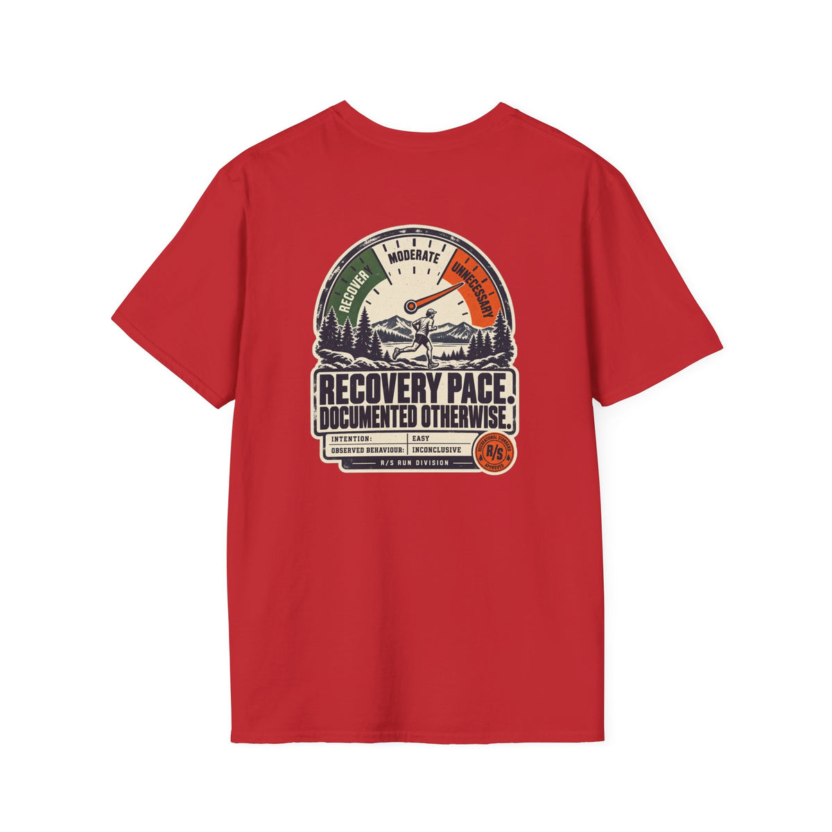 Run Division - Run Recovery essential T-Shirt — Funny Retro Casual Tee