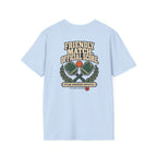 Court Division - Pickle ball - Friendly match -  Official Score T-Shirt — Funny Retro Casual Tee