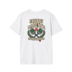 Court Division - Pickle ball - Friendly match -  Official Score T-Shirt — Funny Retro Casual Tee