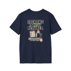 Social Division - Attendance NOT required - but it noted T-Shirt — Funny Retro Casual Tee
