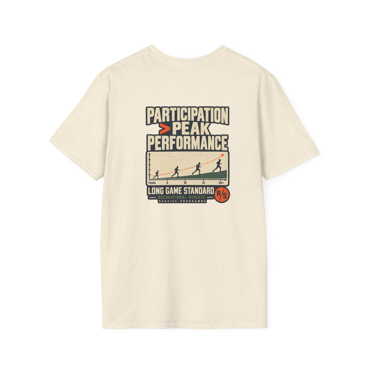 Run Division - Peak Performance T-Shirt — Funny Retro Casual Tee