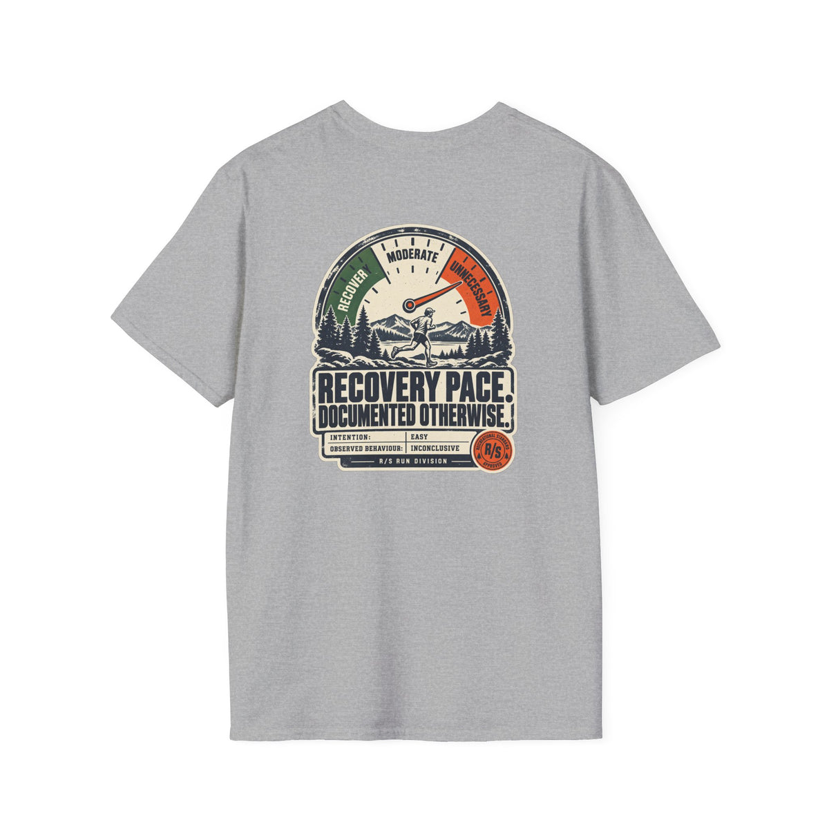 Run Division - Run Recovery essential T-Shirt — Funny Retro Casual Tee