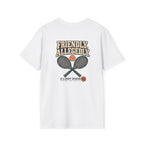Court Division - Friendly Game. Allegedly T-Shirt — Funny Retro Casual Tee