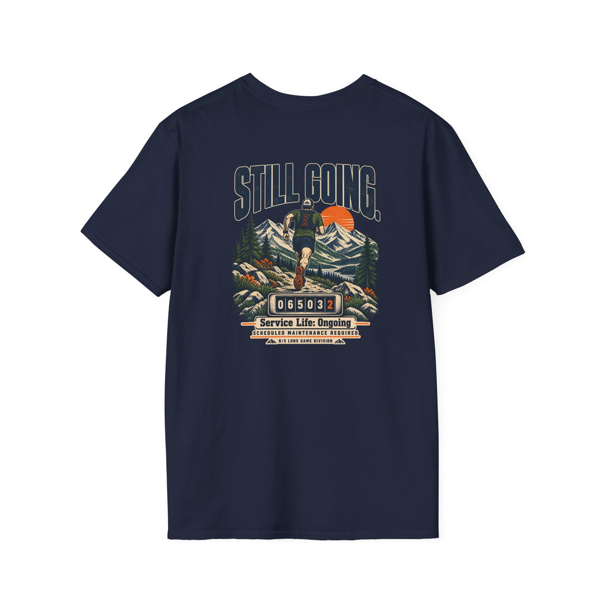 Run Division - Still going T-Shirt — Funny Retro Casual Tee