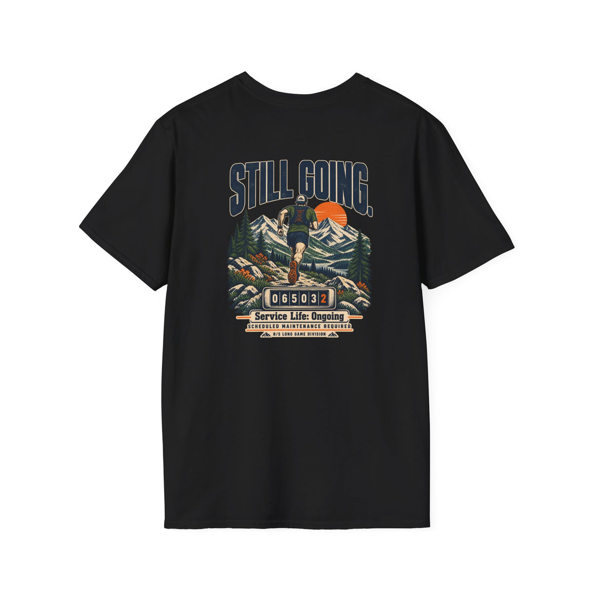 Run Division - Still going T-Shirt — Funny Retro Casual Tee