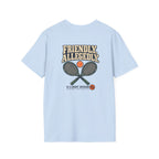 Court Division - Friendly Game. Allegedly T-Shirt — Funny Retro Casual Tee