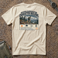 Trail Division - Run in all weather - Character building. T-Shirt — Funny Retro Casual Tee