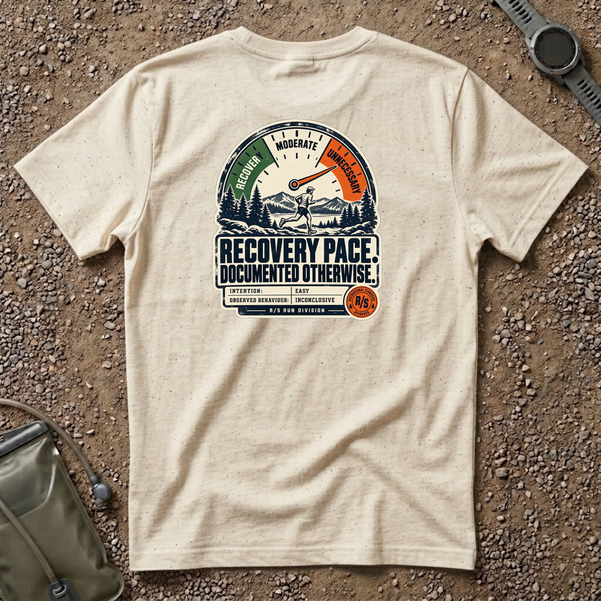 Run Division - Run Recovery essential T-Shirt — Funny Retro Casual Tee
