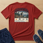 Trail Division - Run in all weather - Character building. T-Shirt — Funny Retro Casual Tee
