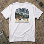 Trail Division - Run in all weather - Character building. T-Shirt — Funny Retro Casual Tee